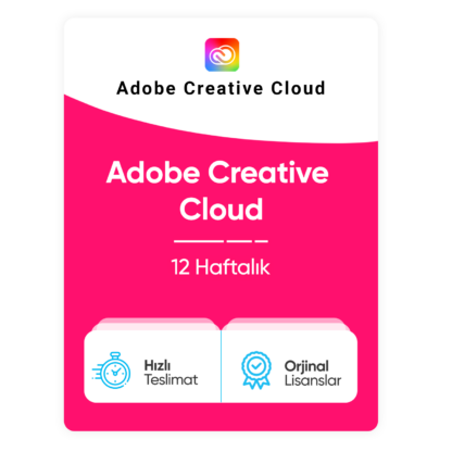 Adobe Creative Cloud – 12 Haftalık